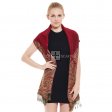 Thicker Pashmina Scarf YZ3603 Red