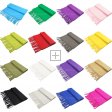 Solid Cashmere Feel Scarf CS30S (12 Colors, 1 Doz)