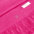 Premium Silky Soft Bamboo Fiber Shawl 9321 Hot Pink