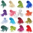 Solid Pashmina DXGS (12 Colors, 1 Doz)