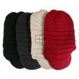 Plain Visor Knit Beanie 231010 (4 Colors, 1 Doz)