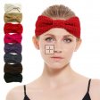 Knit Bow Head Band X12153 (8 Colors, 1Doz)
