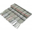 Giant Check Scarf 07-09 Color: Grey