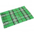 Giant Check Scarf #07-17 Color: Green