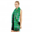 Giant Check Scarf #07-17 Color: Green
