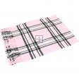 Giant Check Scarf 07-13 Color: Pink