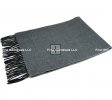 Herringbone Plaid Scarf 04-06 Color: Grey/Black