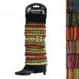 Tribal Patter knit Leg Warmers SL3534 (6 Colors, 1 Doz)