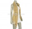 Wrinkle Solid Scarf M-05 Color: Cream
