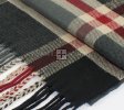 Cashmere Feel Scarf 23-17 Color: BK/RD