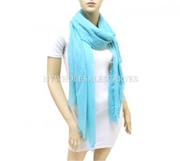 Cashmere Touch Shawl 0985-1 Turquoise  Cashmere Touch Shawl 0985-1 Turquoise