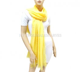 Cashmere Touch Shawl 0985-3 Yellow  Cashmere Touch Shawl 0985-3 Yellow