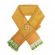 Jacquard Pashmina PL1807 Orange Green