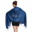 Jacquard Pashmina PL1817 Medium Blue