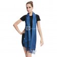 Jacquard Pashmina PL1817 Medium Blue
