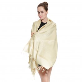 Jacquard Pashmina PL1828 Beige  Jacquard Pashmina PL1828 Beige