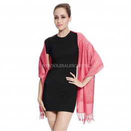 Jacquard Pashmina PL1840 Baby Red  Jacquard Pashmina PL1840 Baby Red