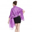 Jacquard Pashmina PL1856 Magenta