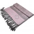 Jacquard Pashmina PL1860 Dusty Rose/Grey