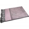 Jacquard Pashmina PL1860 Dusty Rose/Grey