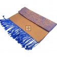 Jacquard Pashmina PL1862 Yellow Blue