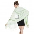 Jacquard Pashmina PL1864 Pale Green