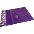 Jacquard Pashmina PL1866 Deep Purple