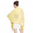 Jacquard Pashmina PL1881 Light Yellow