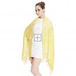 Jacquard Pashmina PL1881 Light Yellow