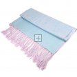 Jacquard Pashmina PL1888 Light Blue Pink