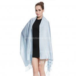 Jacquard Pashmina PL1890 Bright Blue  Jacquard Pashmina PL1890 Bright Blue
