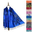 Romantic Peony Pashmina 22YZMIX (12 Colors, 1 Doz)