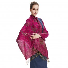 Gorgeous Paisley Pashmina 82303 Fuchsia  Gorgeous Paisley Pashmina 82303 Fuchsia