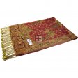 Gorgeous Paisley Pashmina 82316B RedBrown