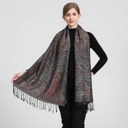 Elegant Paisley Pashmina 2401