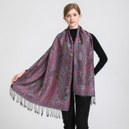 Elegant Paisley Pashmina 2402  Elegant Paisley Pashmina 2402
