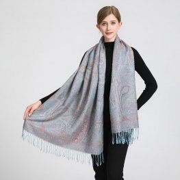 Elegant Paisley Pashmina 2409