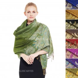Thicker Pashmina Scarf YZ36S (12 Colors, 1 Doz)