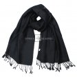 Two Tone Rose Pashmina 5410 Black