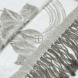 Two Tone Rose Pashmina 5421 Silver