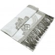 Two Tone Rose Pashmina 5421 Silver
