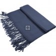 Solid Pashmina 8105B Navy