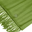 Solid Silky Pashmina 8115 Dark Olive