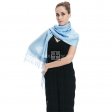 Solid Pashmina 8125 Baby Blue