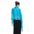 Solid Pashmina 8134 Dark Turquoise