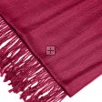 Solid Pashmina 8106 Maroon