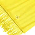 Solid Pashmina 8138 Yellow