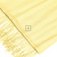 Solid Pashmina 8144 Light Yellow