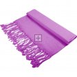 Solid Pashmina 8145 Dark Orchid