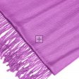 Solid Pashmina 8145 Dark Orchid